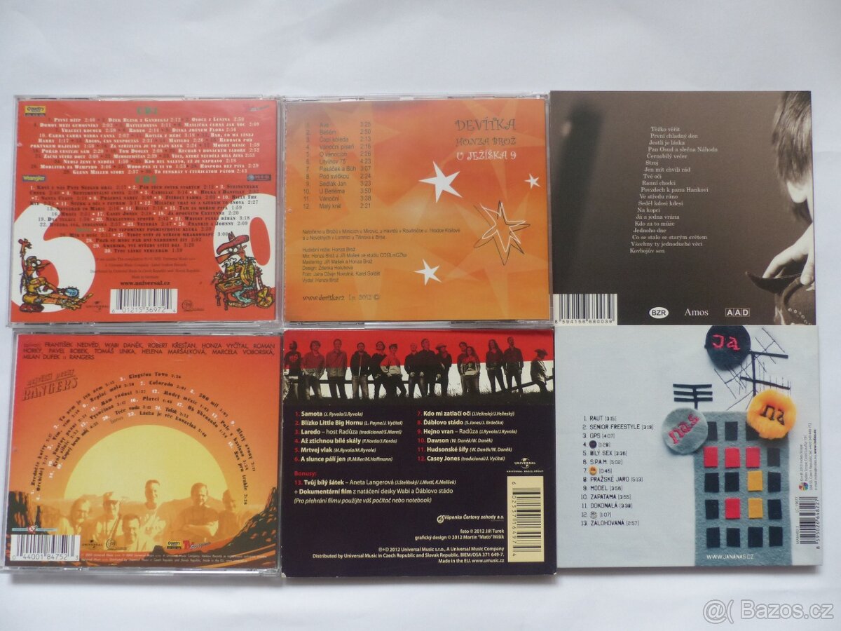 CD folk a countra á 149,- - vše viz foto ... - 2