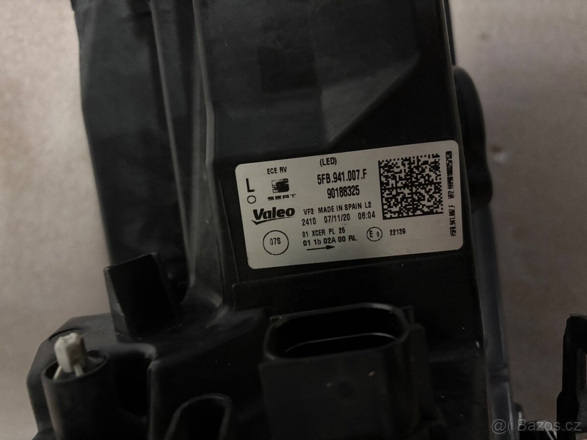 Levý světlomet full led Seat Leon IV - 2