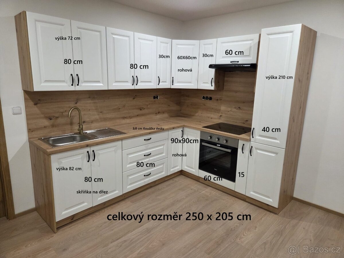 Nová kuchyně STELLA 250 x 205cm - 2