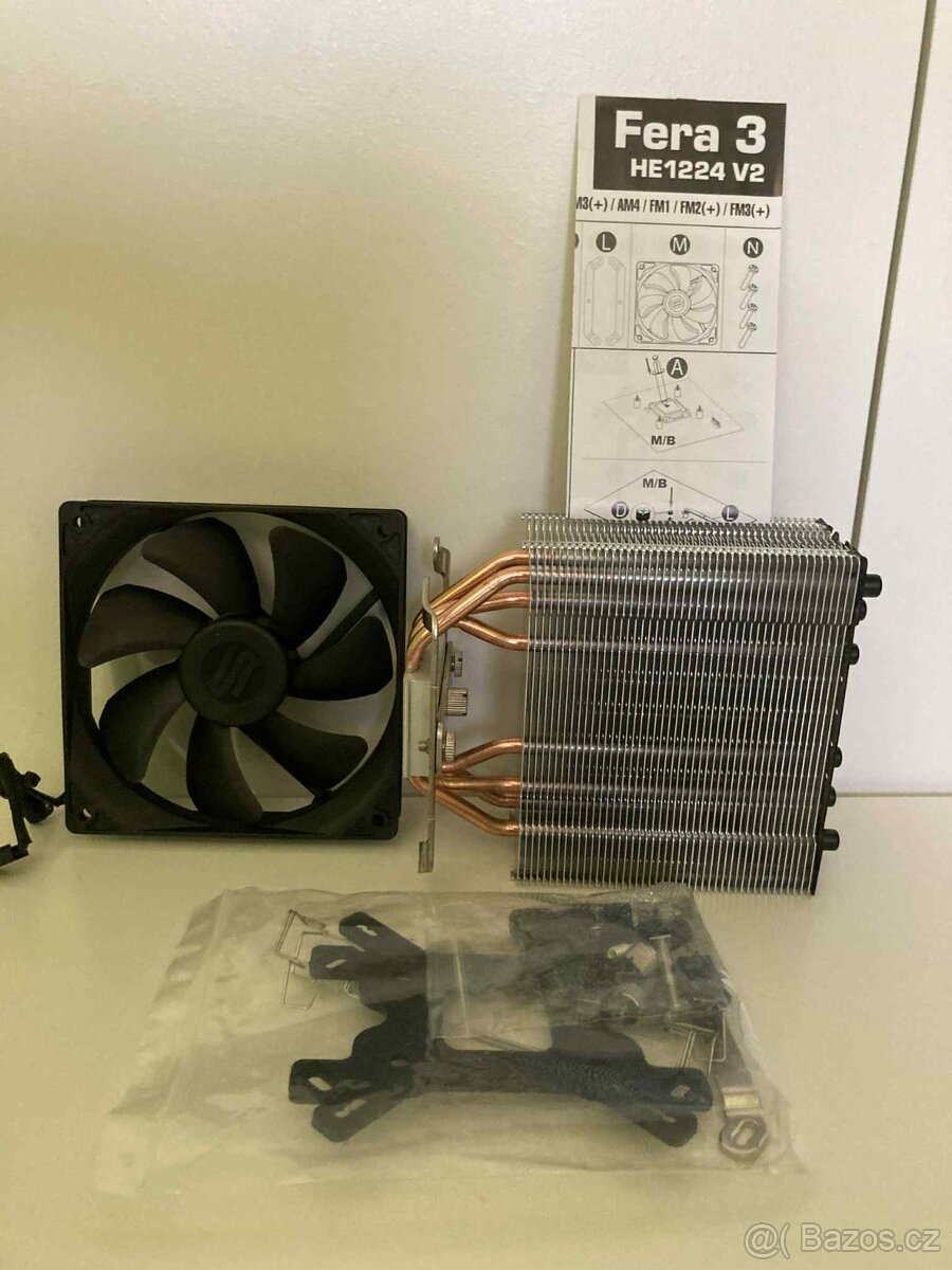 PRODÁNO - AMD Ryzen 5 2600 + SilentiumPC Fera3 HE 1224 - 2