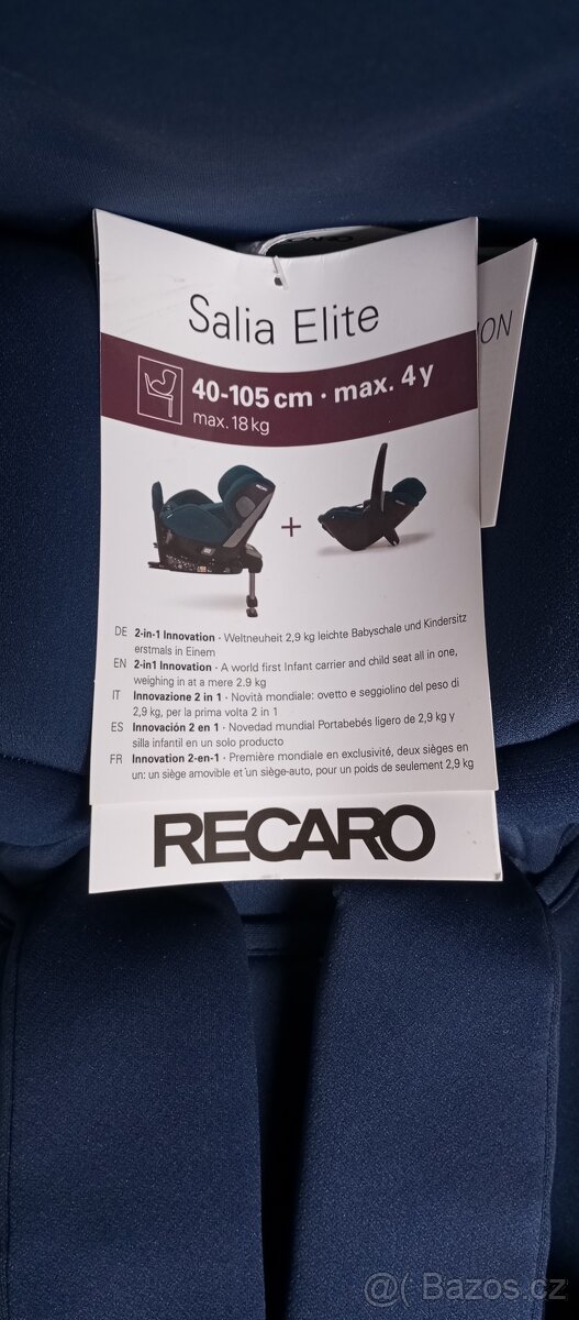 Autosedacka Recaro - 2