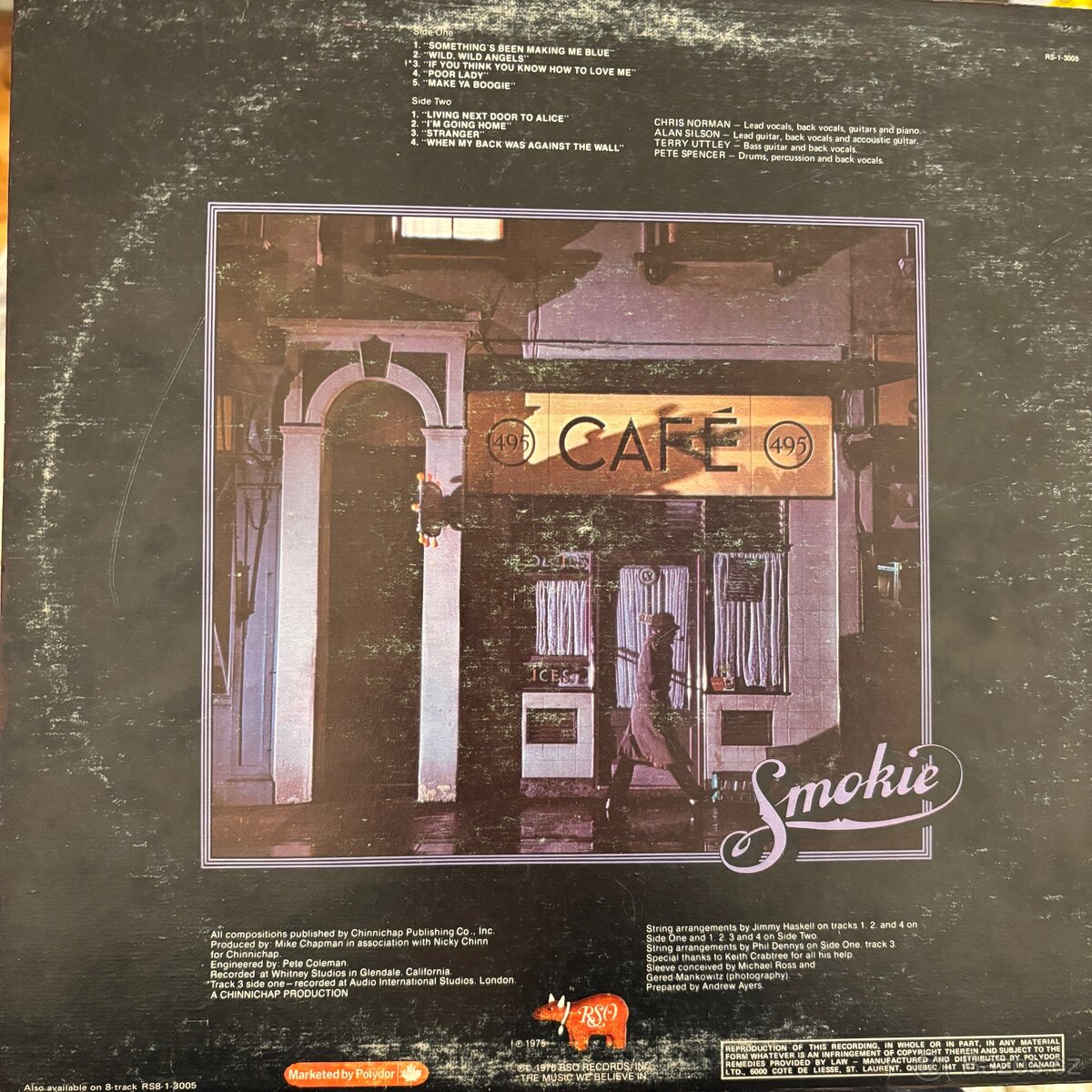 Smokie — Midnight Cafe. LP - 2