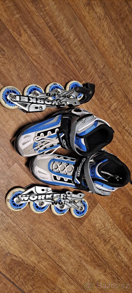 Prodám "rostoucí" brusle 3v1 WORKER - 2