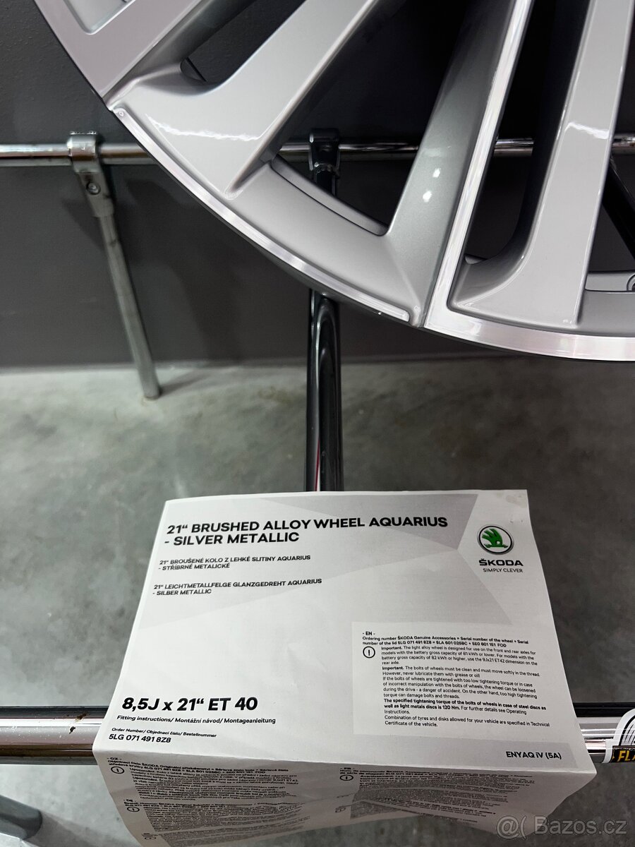 Enyaq skoda r21 aquarius top - 2