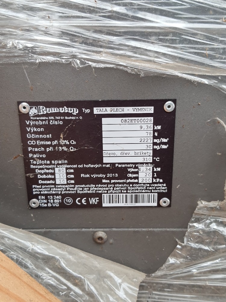 Krbová kamna Romotop - 2