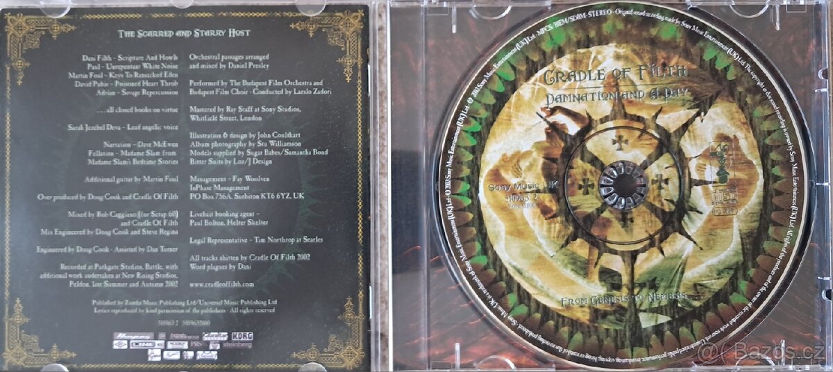 Cradle of filth-Damnation and a day - 2