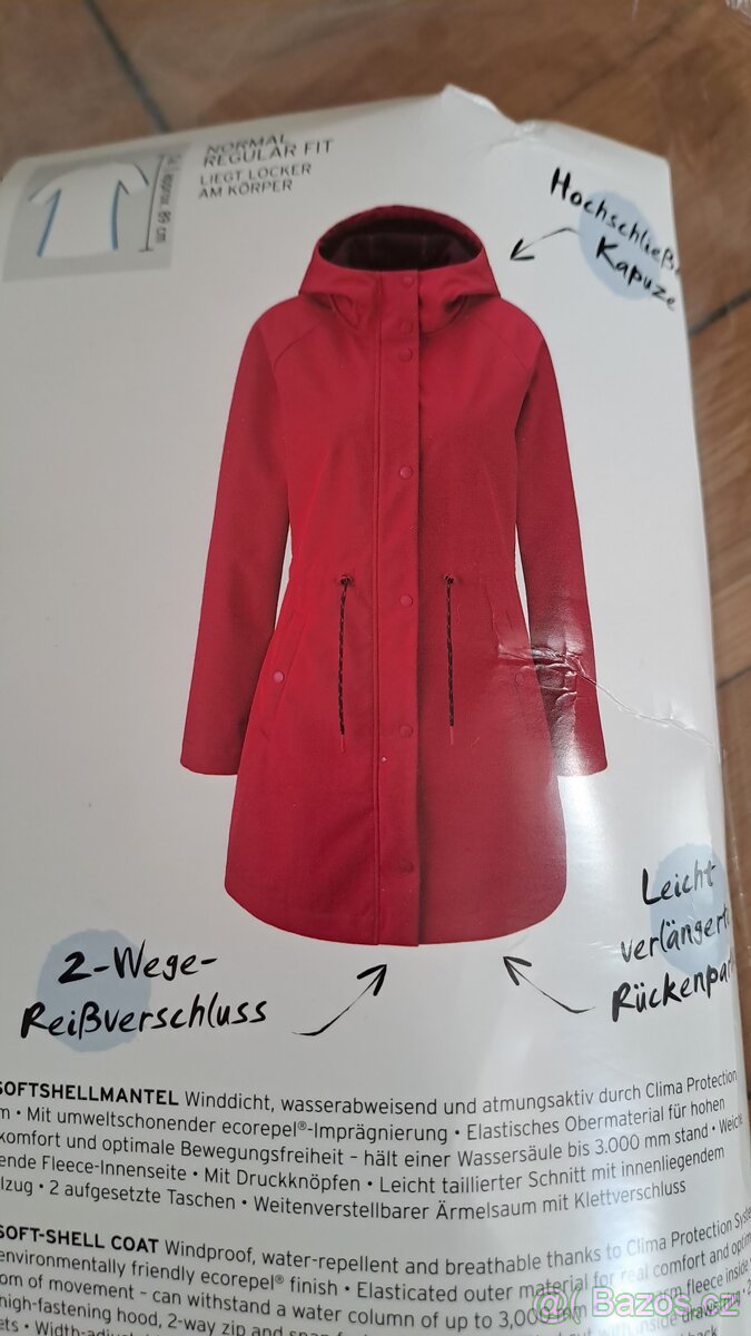 Softshellová bunda Tchibo 42 NOVÁ - 2