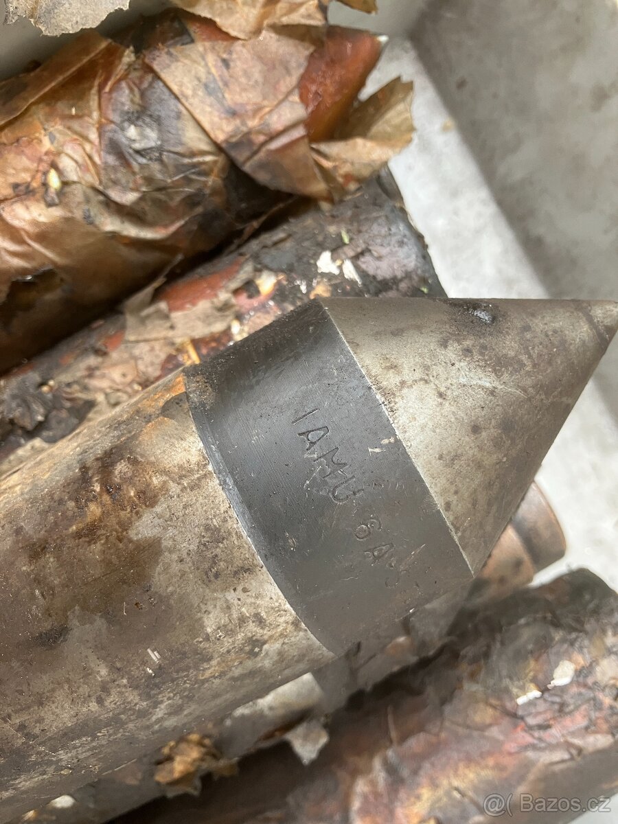 Pevný hrot Morse 6 , otočný hrot Morse 6 - 2