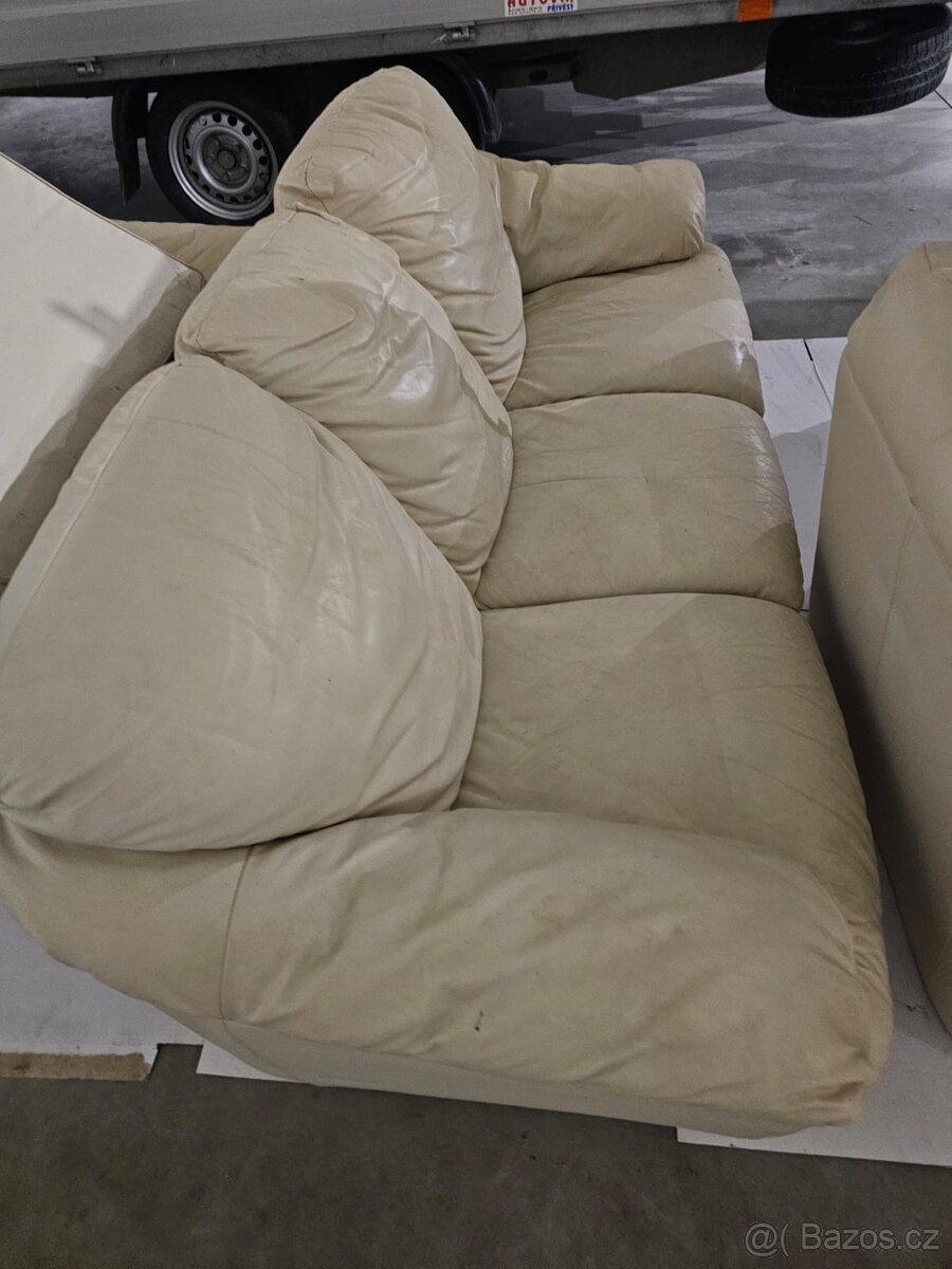 Kožená sedací souprava - 2