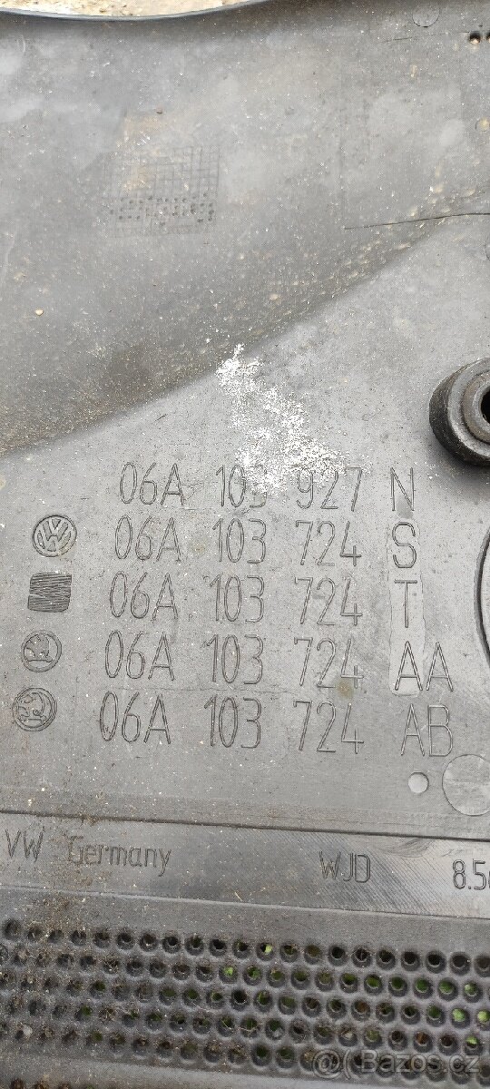 Kryt na motor 1.8T - 2