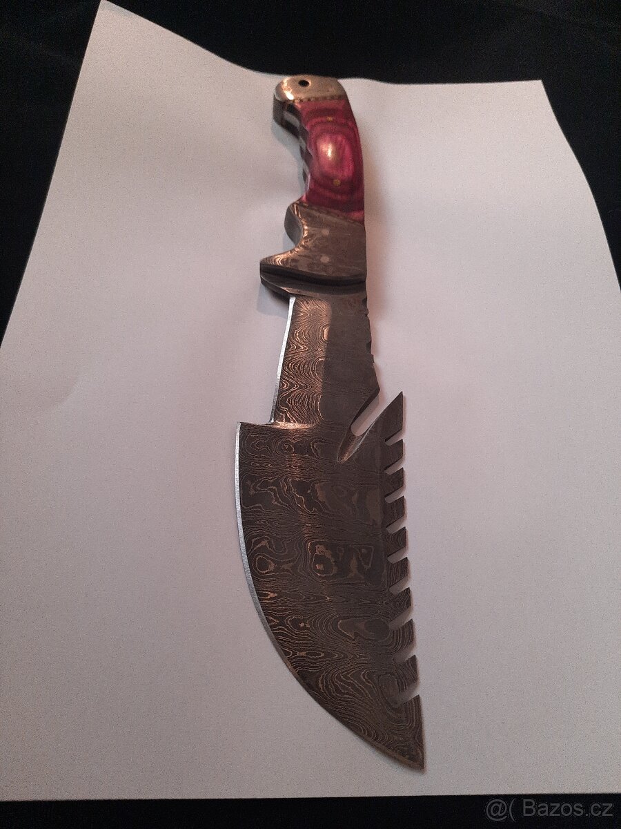 Damaškový pevný nůž 6 - 2