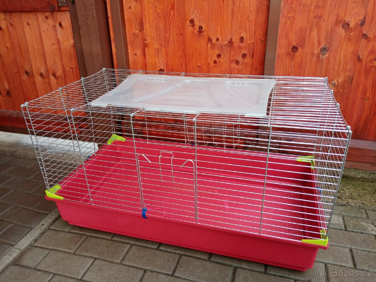 Klec na králíka, morče a papoušky - 2