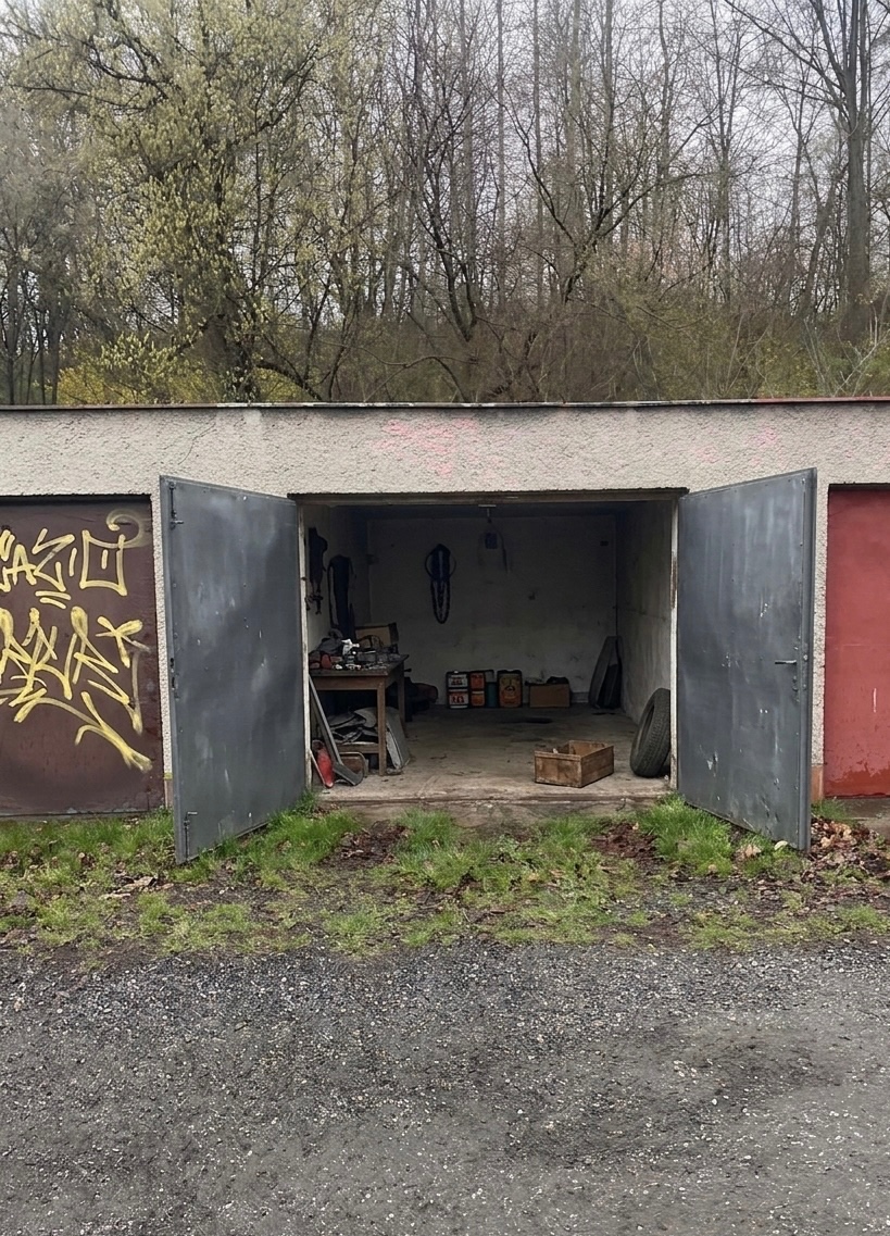 Garáž. Ostrava, ul. Šídlovecká - 2