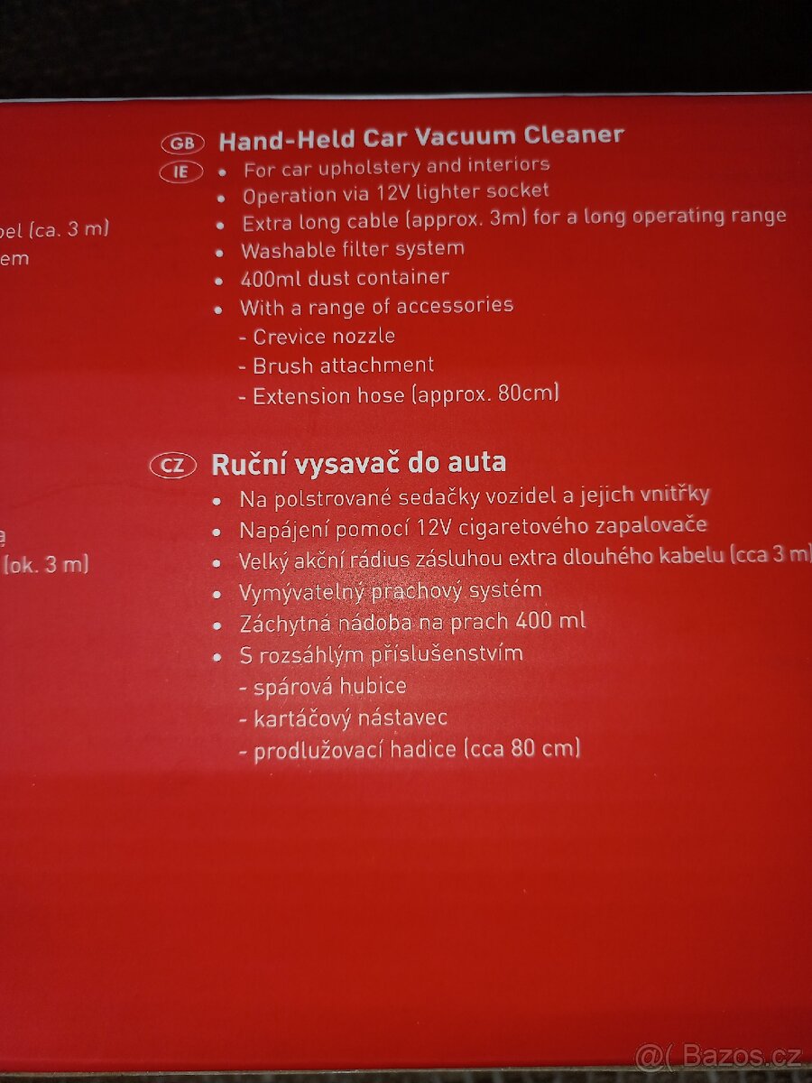 Vysavač do auta - 2