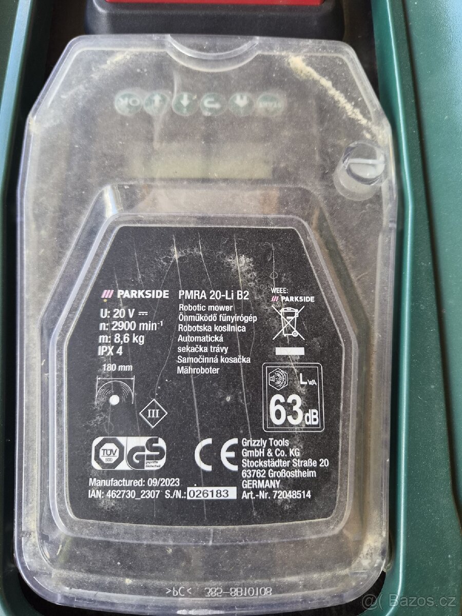 Roboticka sekačka - 2