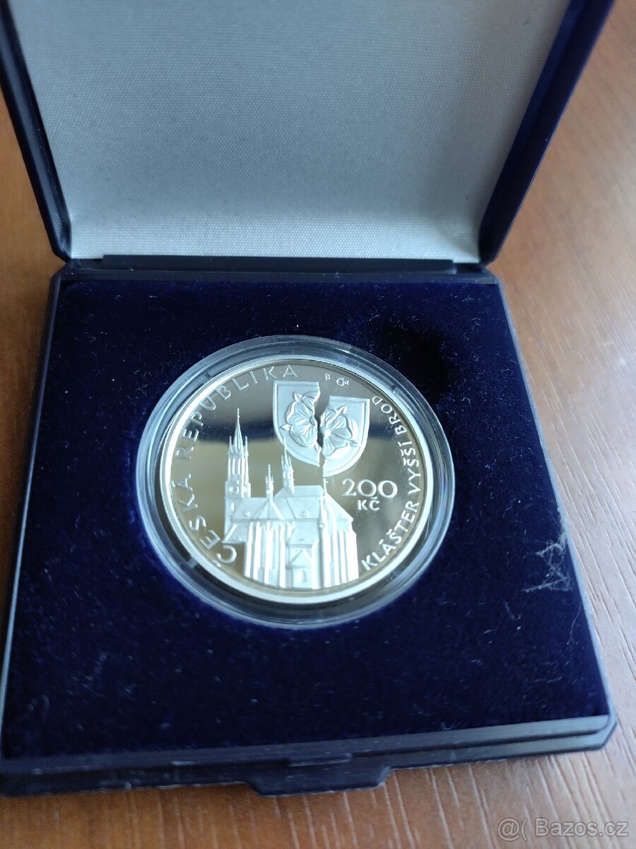 Stříbrná mince Petr Vok z Rožmberka - 2