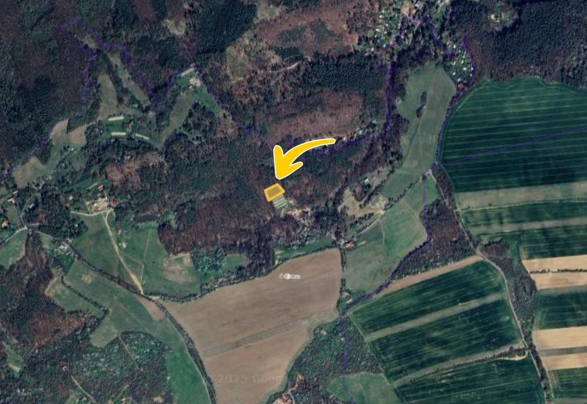 Prodej podílu 16/35 lesa 899 m², Stříbrnice - 2