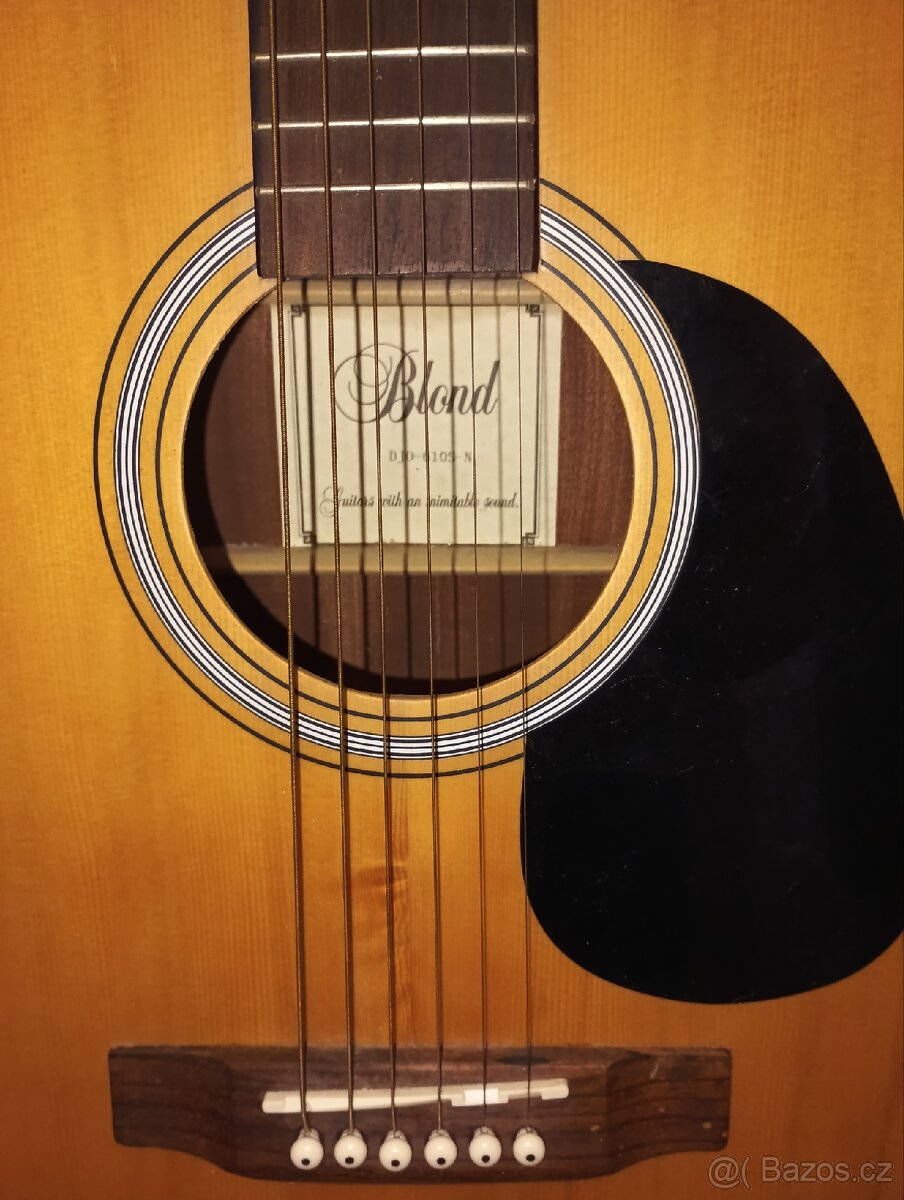 Akustická kytara DJ0-610S-N Blond - 2