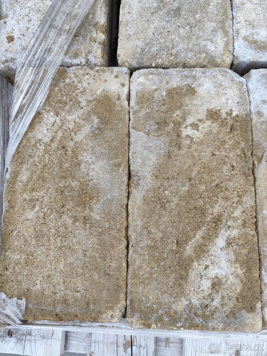 DITON History Zdící cihla, okrová 29x14x6,5cm - 20ks - 2