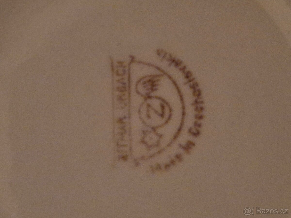 Prvorepubliková kameninová mísa Ditmar Urbach pro prababičce - 2