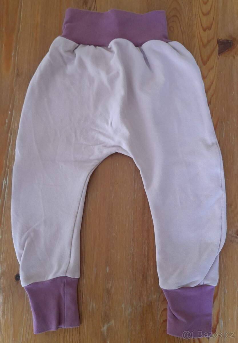 Dětské baggy tepláčky rostoucí, vel. 86/98 - 2