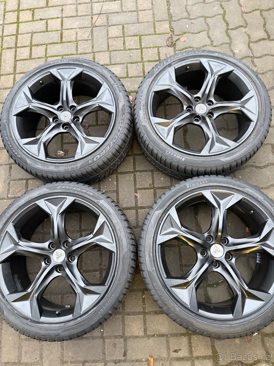 ORIGINÁL Alu CUPRA FORMENTOR R19, 5x112 - TOP, ZIMNÍ - 2