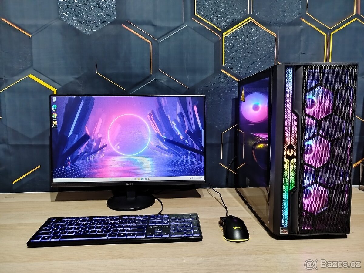 Herní PC i7 12700K,RX 6750XT 12GB,32GB RAM,1 TB SSD,WIFI - 2