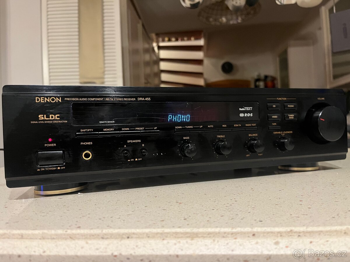 DENON DRA-455 stereo receiver - 2