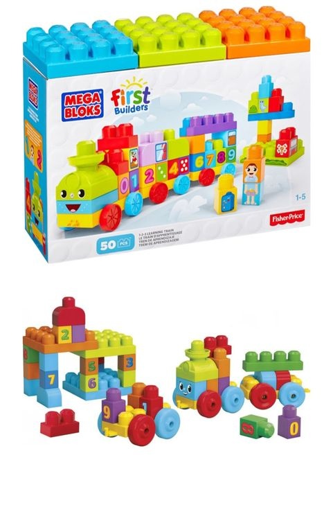 Mega Blocks First builder, Fisher price -vláček - 2