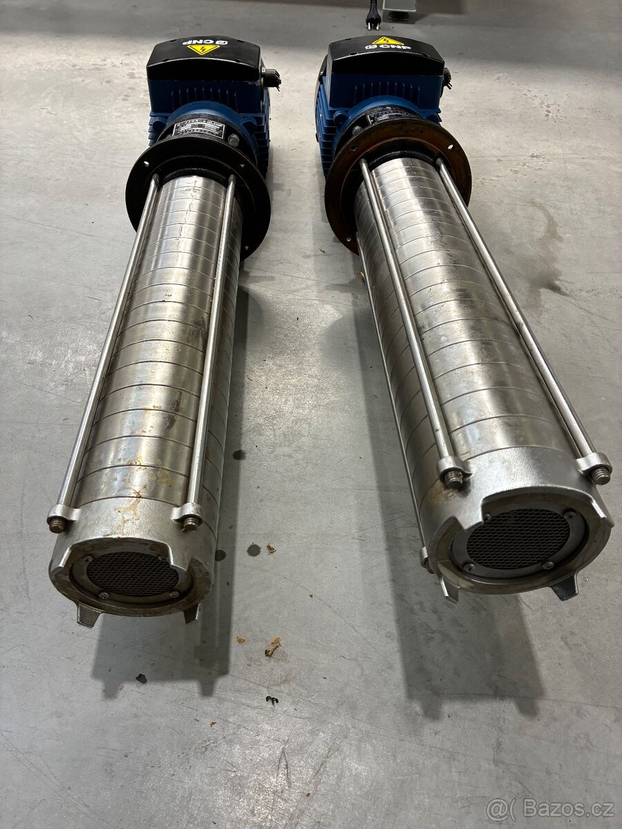 Ponorné vícestupňové odstředivé čerpadlo - 2