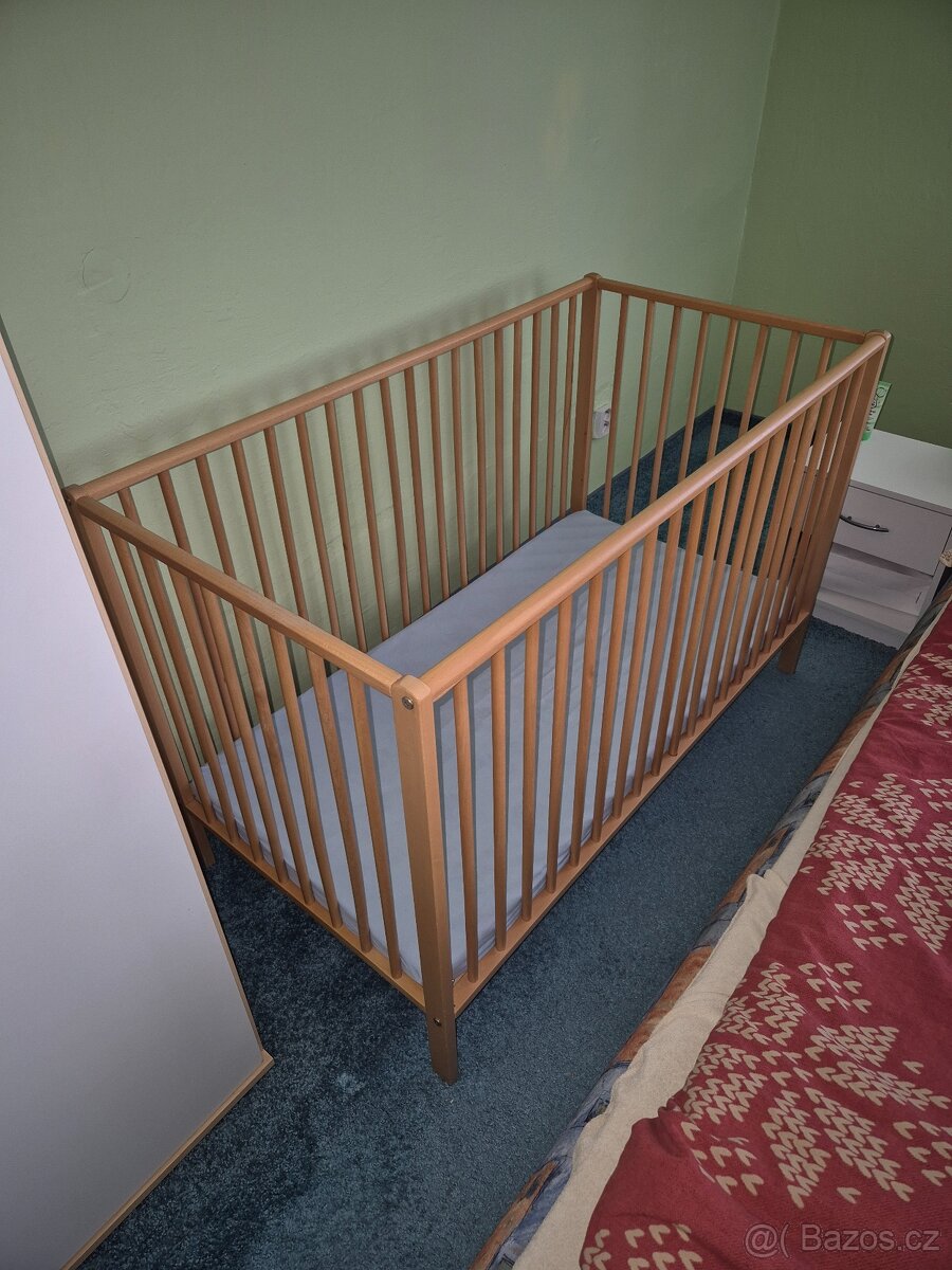 Postýlka pro kojence s matrací - 2