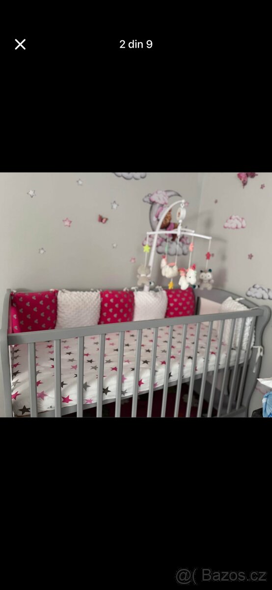 Dřevěná postýlka Pro miminko - 2