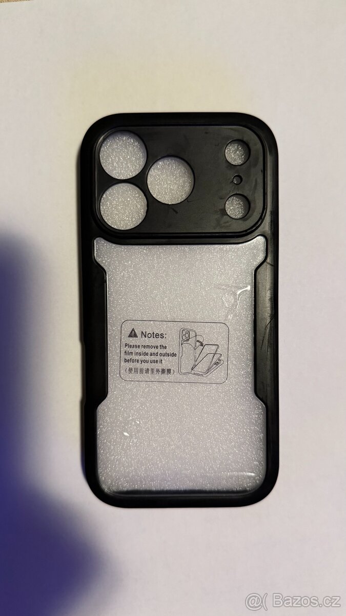 Kryt na iPhone 17 pro černý 360 - 2
