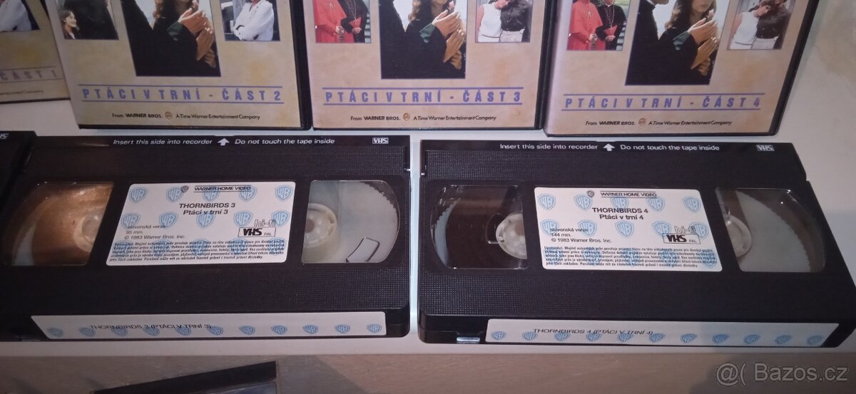 Ptáci v trní - VHS videokazety - 2