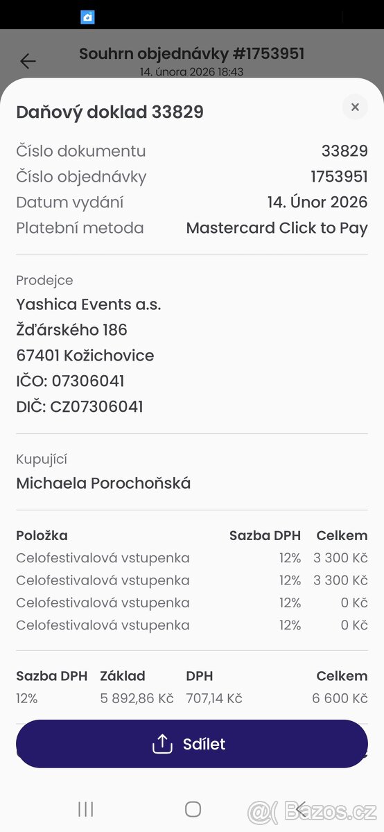 Vysočina fest Jihlava 2026 - 2