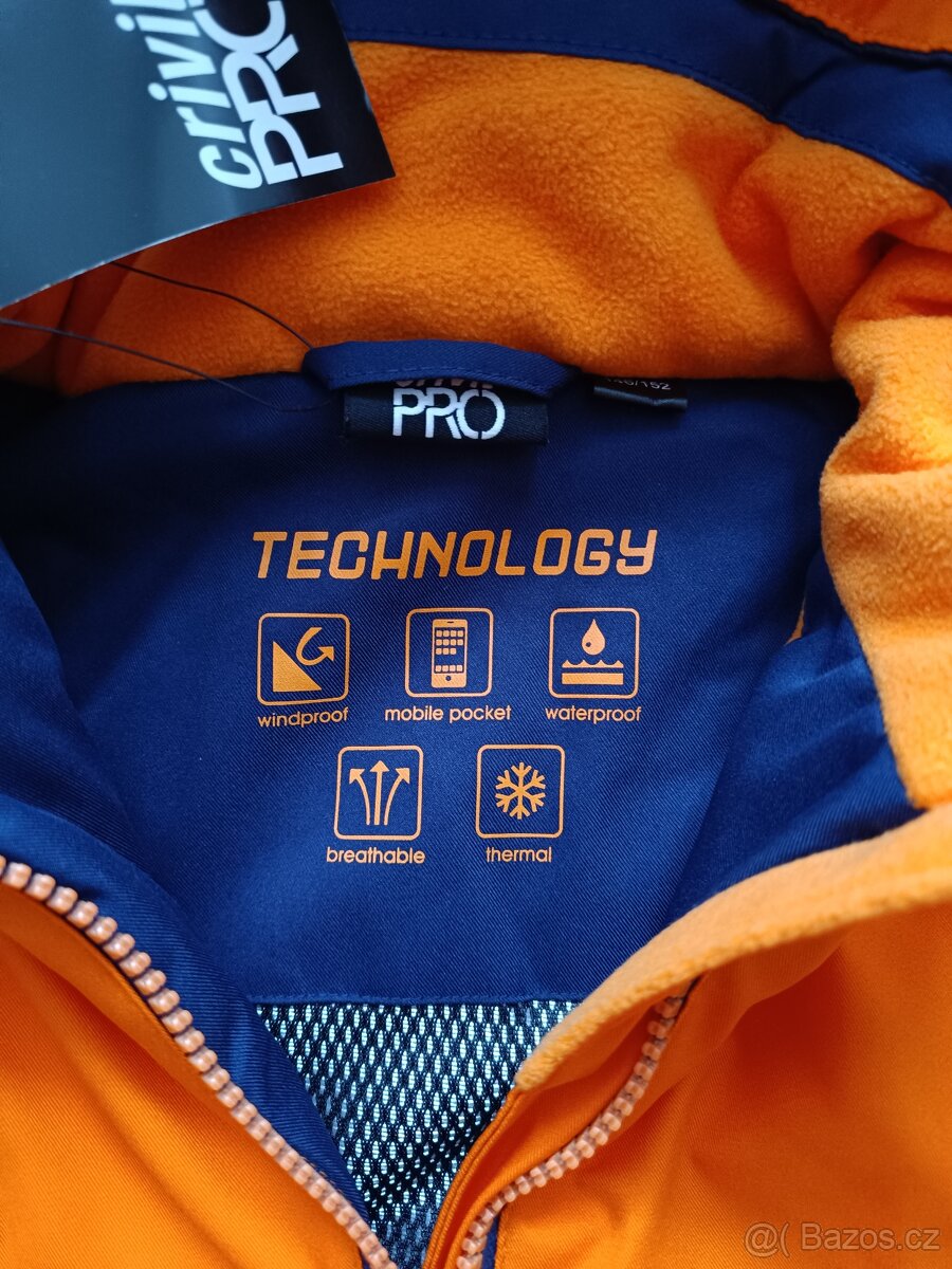 Nová lyžařská bunda 146/152, recco - 2