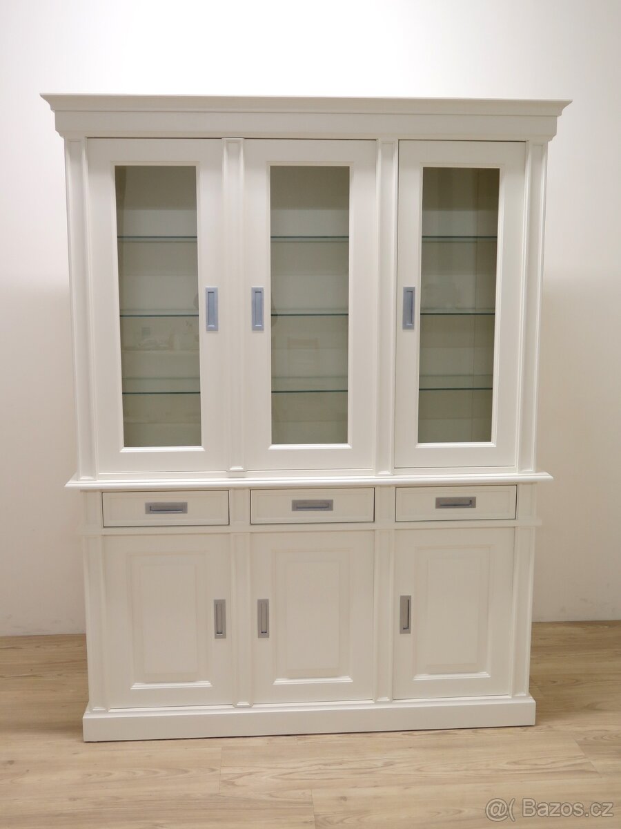 Knihovna z masivního dřeva - 2