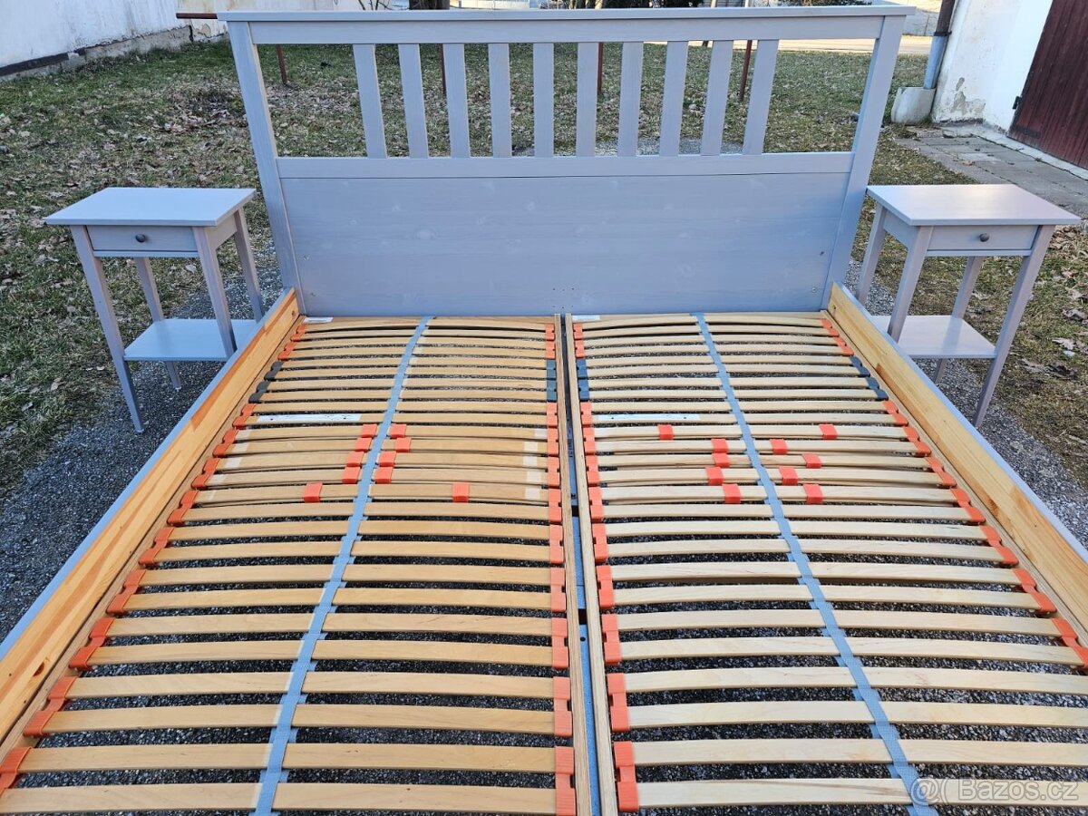 IKEA HEMNES postel - 180x200 cm - 2