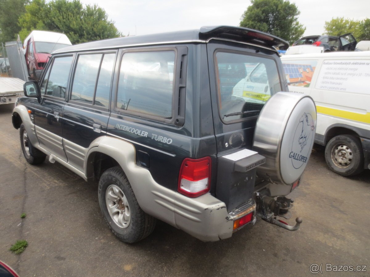 HYUNDAI GALLOPER - 2.5 tdi díly - 2