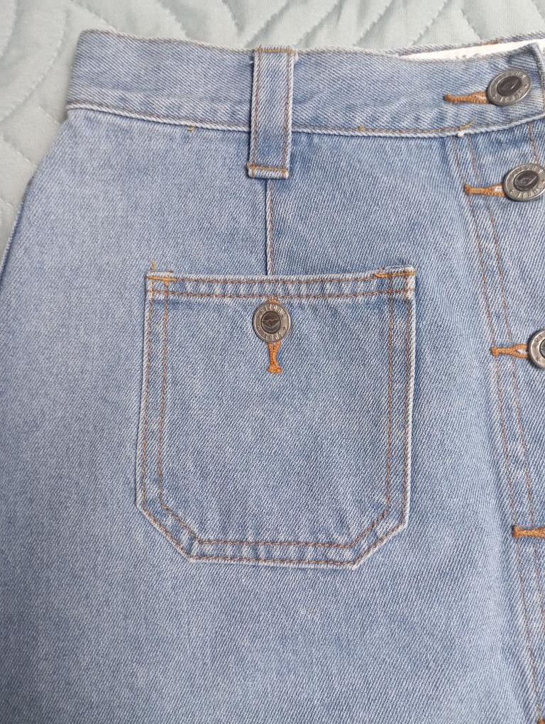 dívčí riflová sukně - 2