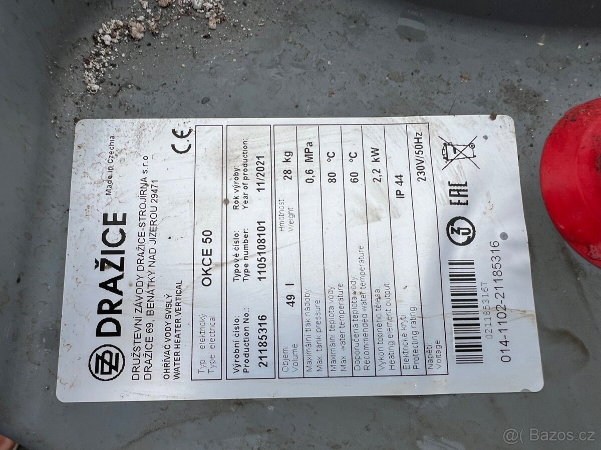 Bojler Dražice OKCE 50 - 2