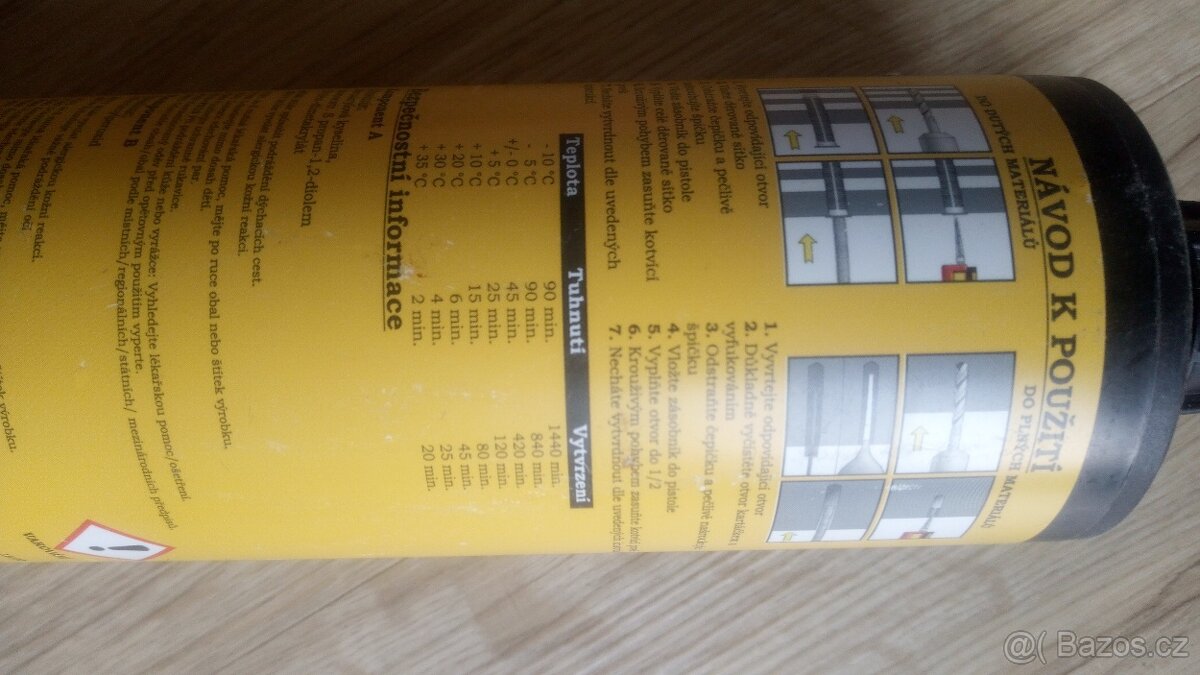 Chemická malta CM-V 410ml - 2
