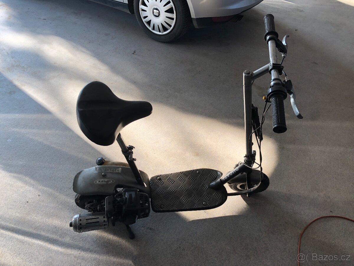 Benzinová koloběžka - 2