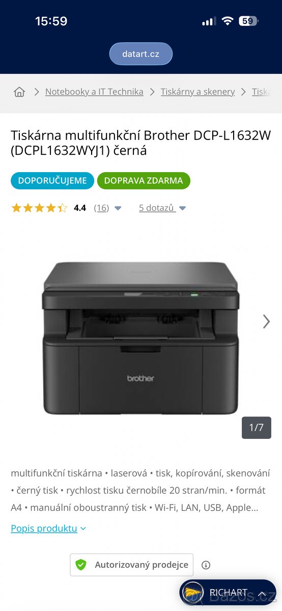 Tiskárna Brother - 2