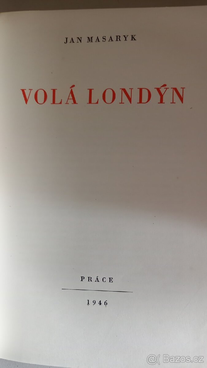 VOLÁ LONDÝN - 2