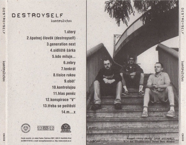 Destroyself – Kontrolujou (CD) - 2