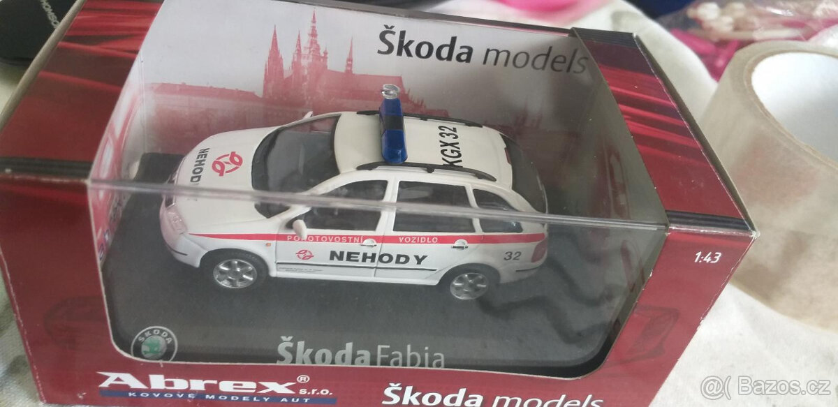 Model-Škoda Fabia-NEHODY..Abrex - 2