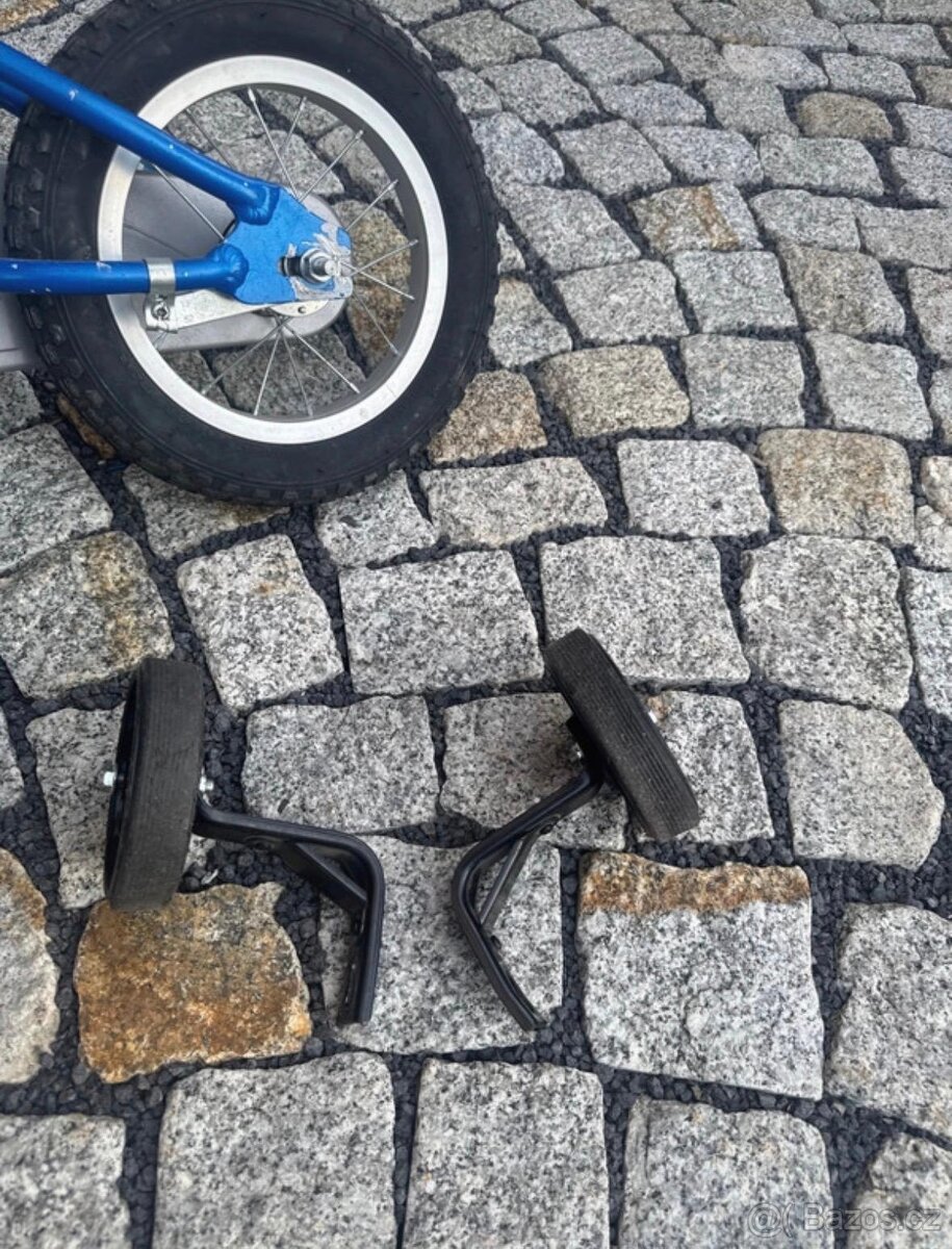 Dětské kolo PUKY 12" + přídavná kolečka - 2