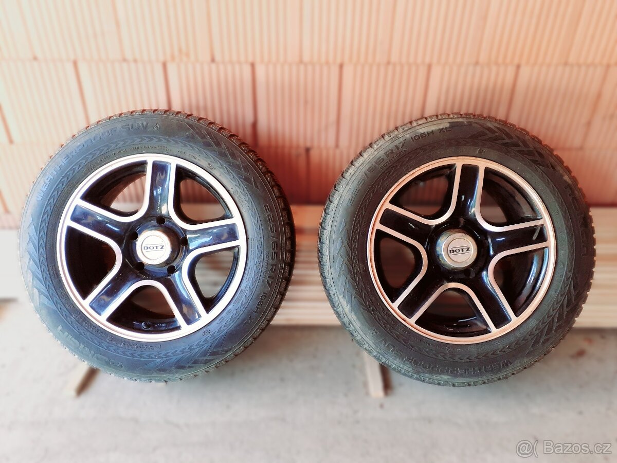 Alu disky DOTZ plus zimní pneu - 2