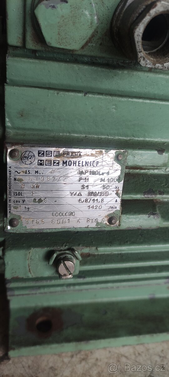 elektromotor MEZ Mohelnice 3kw/1420 ot./min - 2